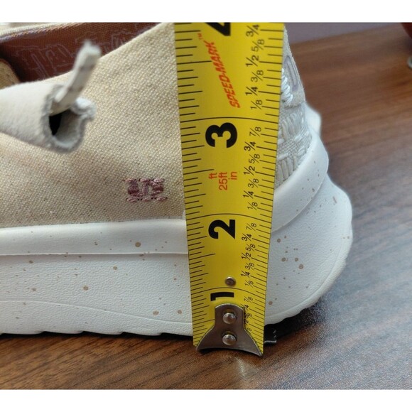 Hey Dude Wendy Peak Chambray Women's Size 7 Casual Platform Sneakers - Picture 5 of 8